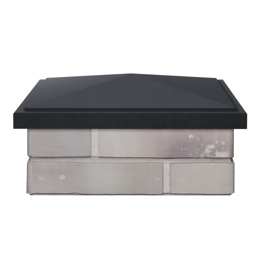 Колпак Zking БонаМоно Серый на столб 1.5х1.5 кирпича (385х385, 400х400мм) Норильск фото