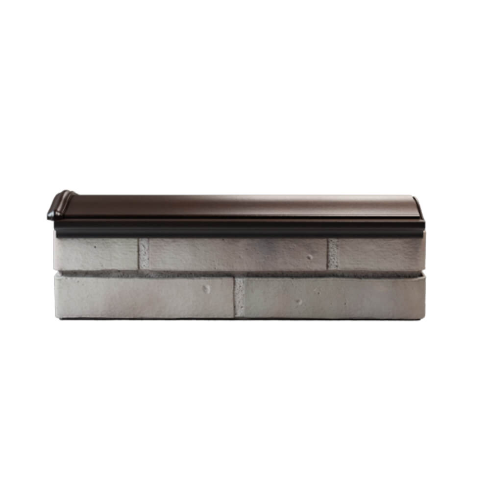 Парапет Zking Монблан Коричневый посадка на 0.5 кирпича (130мм) в Норильске фото