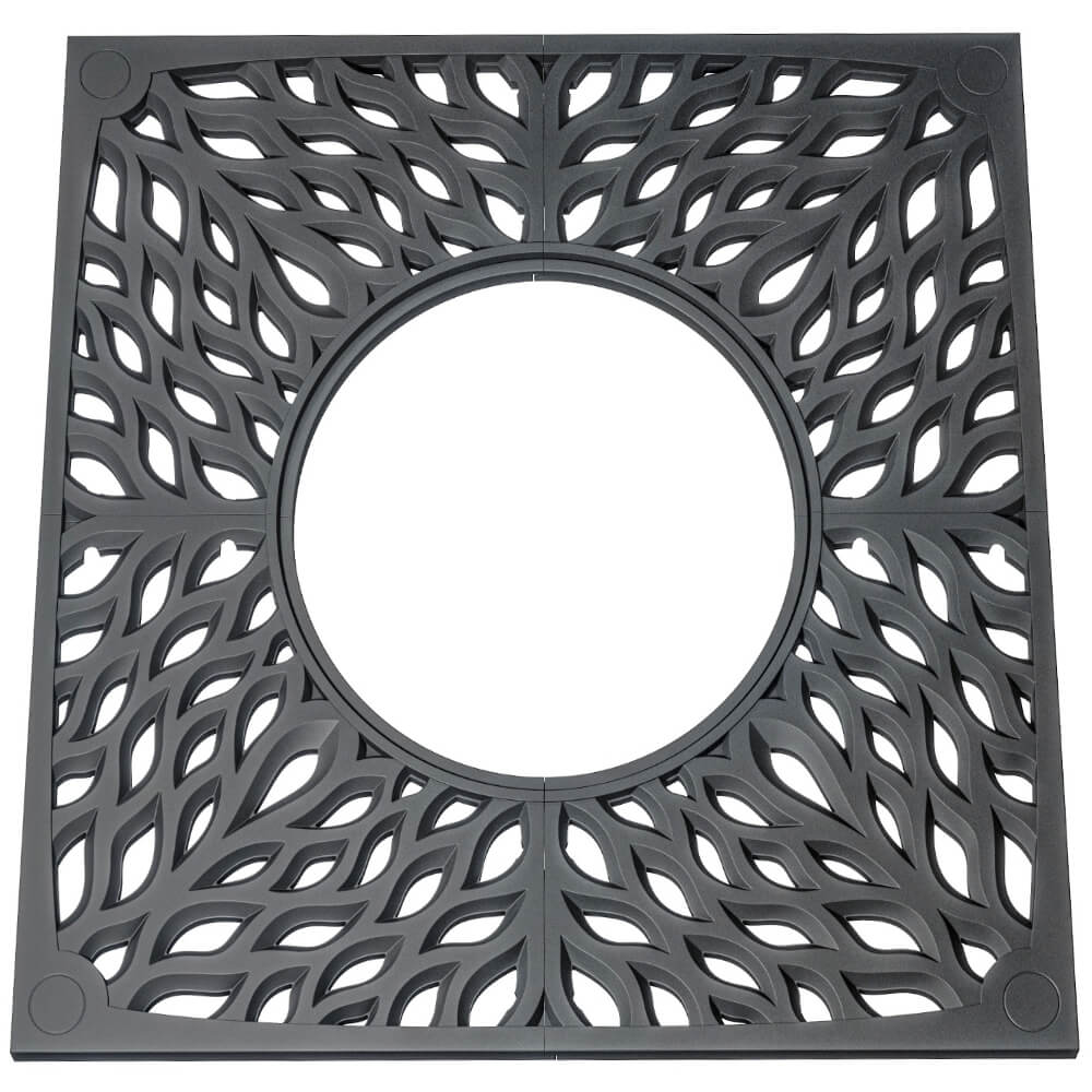 Приствольная решетка для дерева ZKING CRUST 2х2м Черная Норильск фото