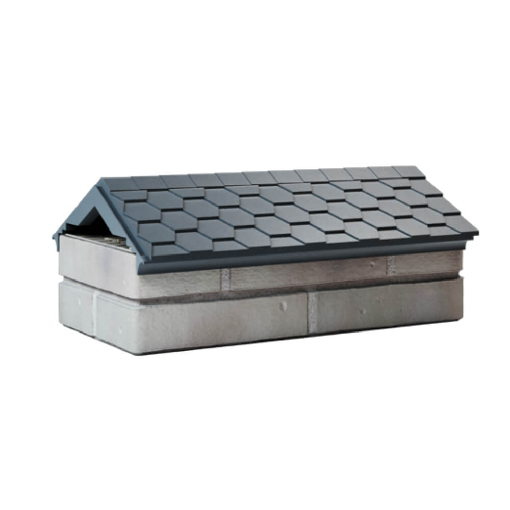 Парапет Zking Эверест Серый с посадкой на 1 кирпич (200/225/255мм) Норильск фото