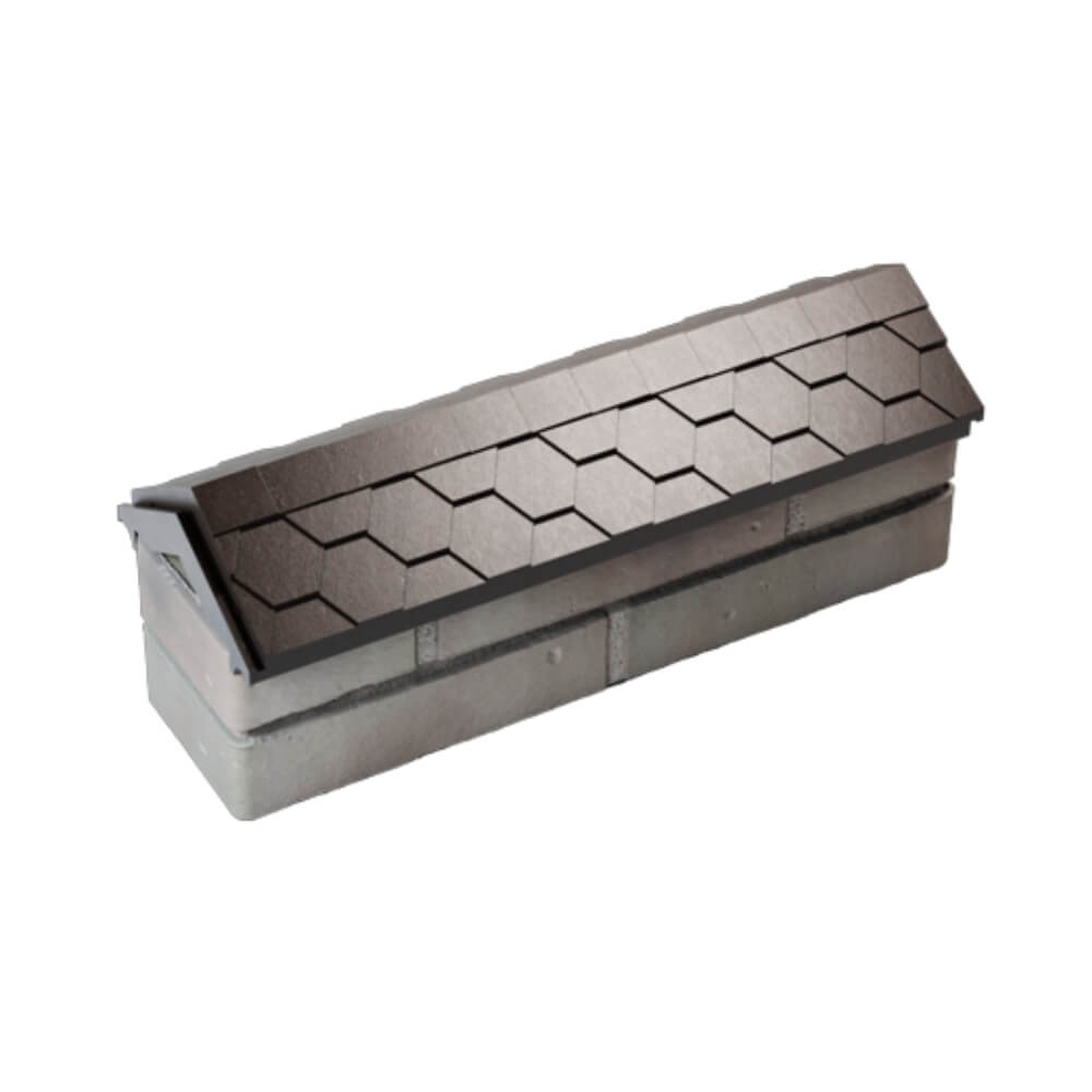 Парапет Zking Эверест Коричневый с посадкой на 0.5 кирпича (130мм) в Норильске фото