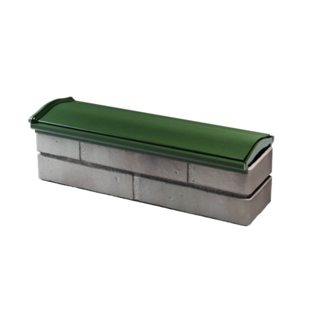 Парапет Zking Монблан Зеленый посадка на 0.5 кирпича (130мм) в Норильске фото