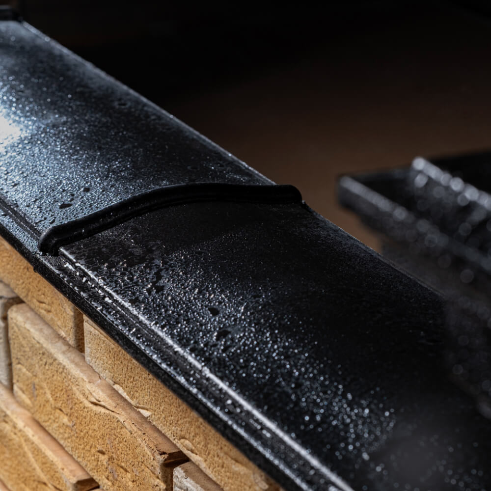 Парапет Zking Монблан Черный посадка на 0.5 кирпича (130мм) в Норильске фото