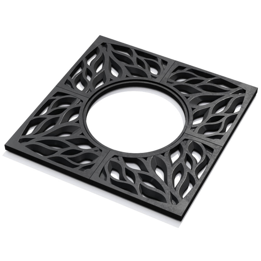 Приствольная решетка для дерева ZKING CRUST 1.2х1.2м Черная в Норильске фото