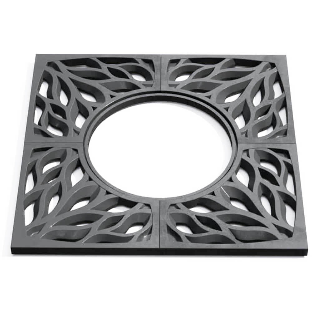 Приствольная решетка для дерева ZKING CRUST 1.2х1.2м Серая Норильск фото