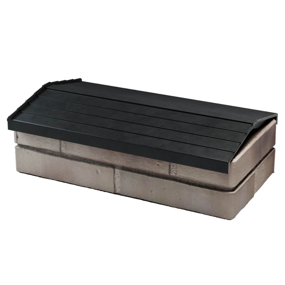 Парапет Zking Бона ХайТек Черный с посадкой на 1 кирпич (200/225/255мм) в Норильске фото