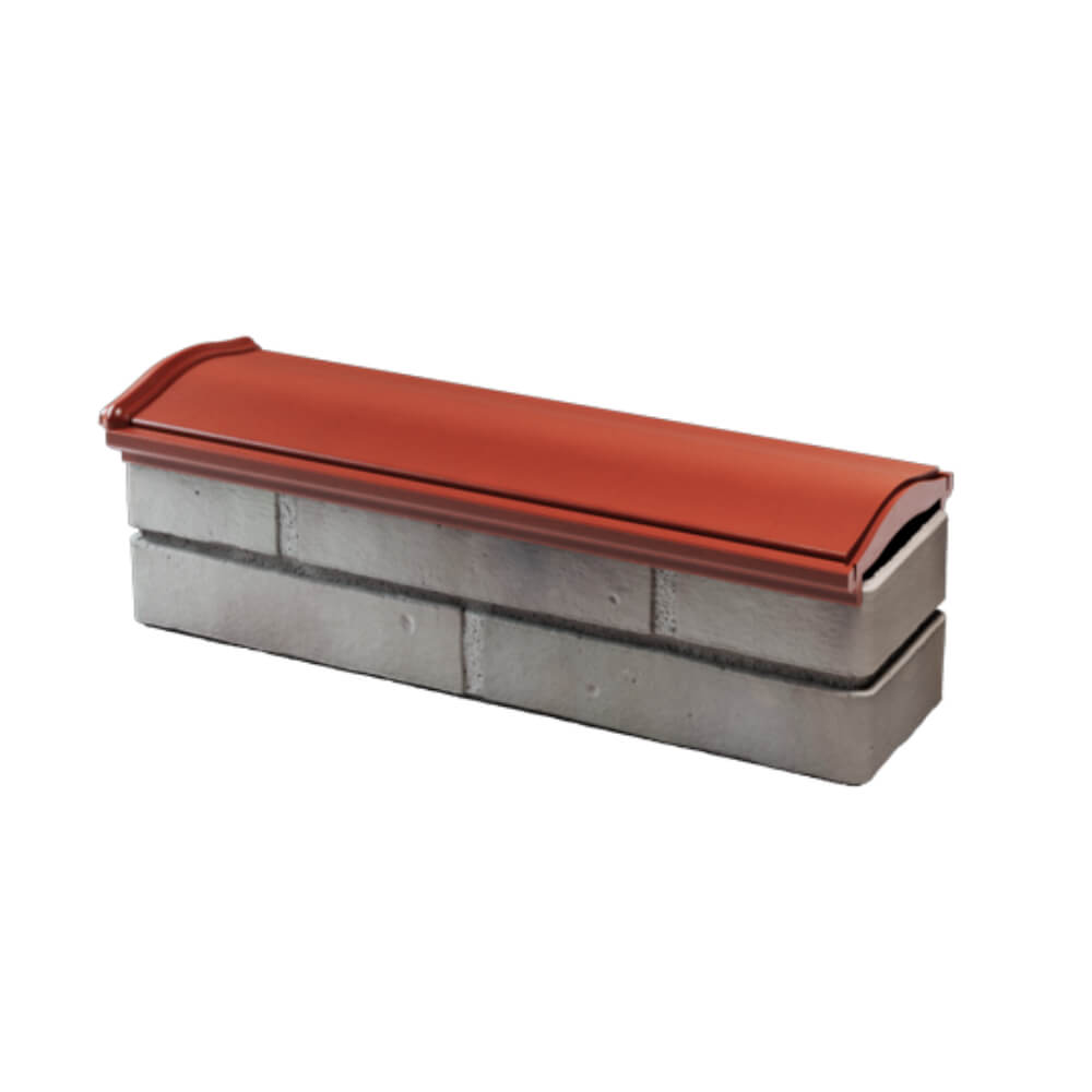 Парапет Zking Монблан Красный посадка на 0.5 кирпича (130мм) в Норильске фото