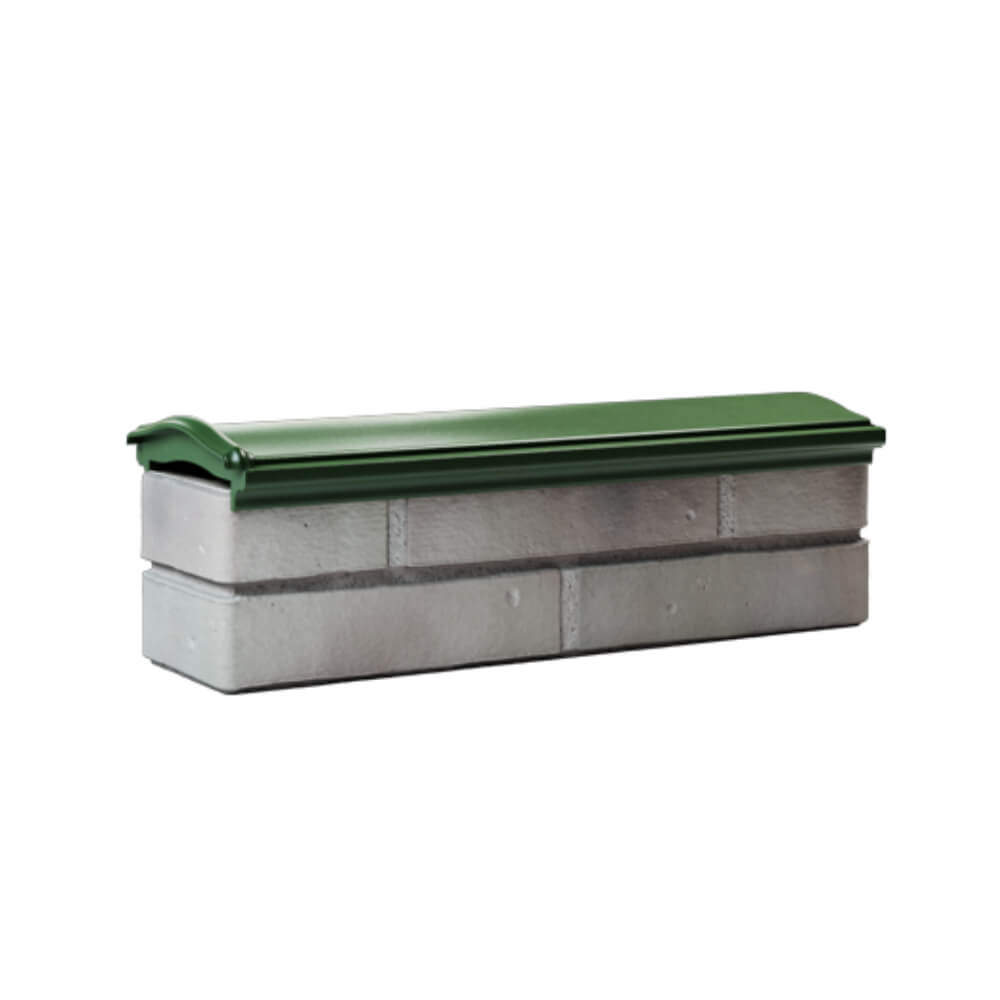 Парапет Zking Монблан Зеленый посадка на 0.5 кирпича (130мм) Норильск фото