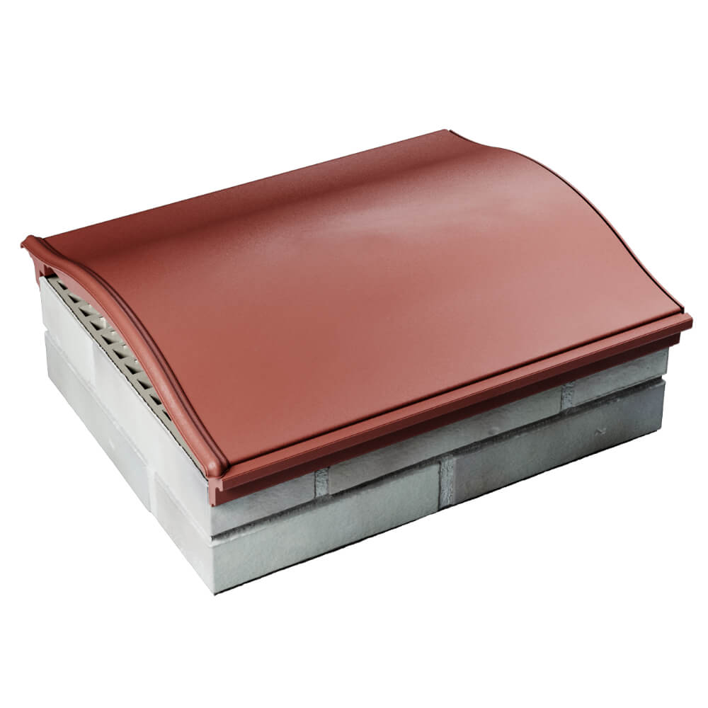 Парапет Zking Монблан Красный посадка на 1.5 кирпича (355/385мм) в Норильске фото