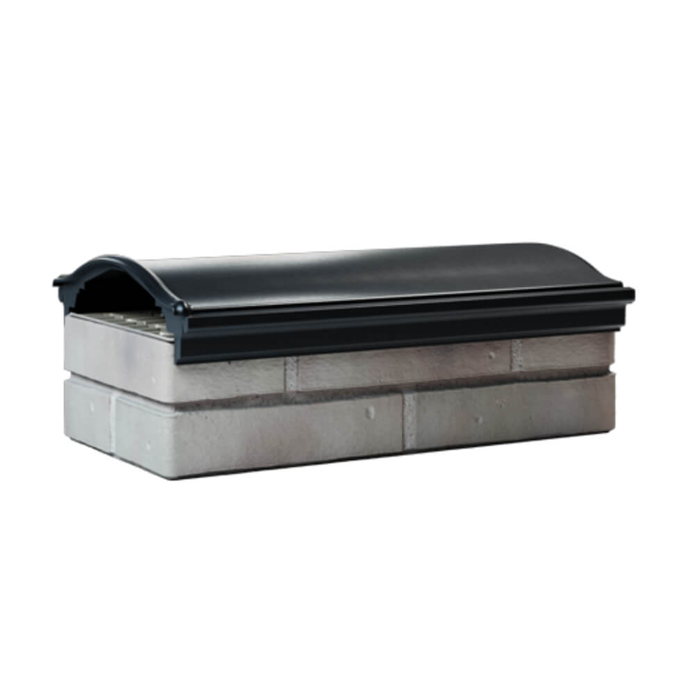 Парапет Zking Монблан Черный посадка на 1 кирпич (200/225/255мм) Норильск фото