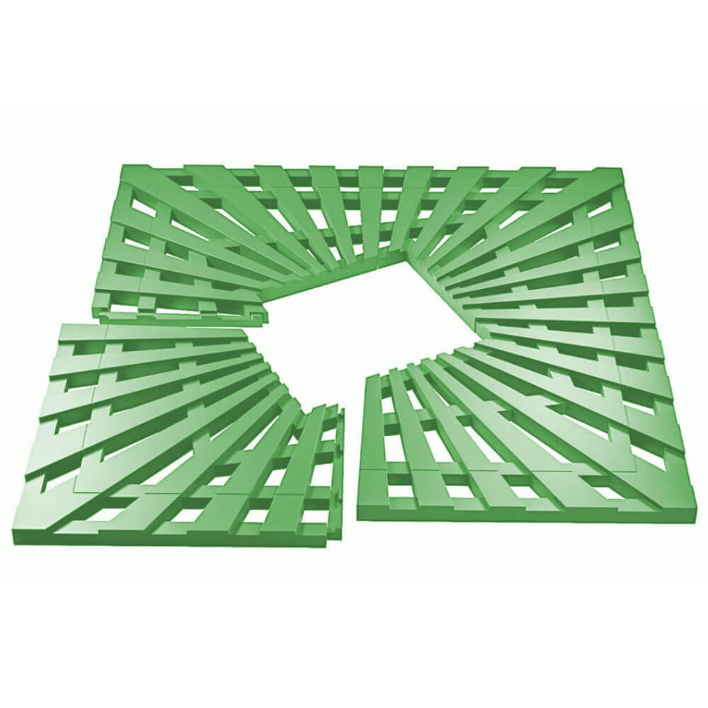 Приствольная решетка для дерева ZKING ATMOSPHERE 1.2х1.2м Зеленая в Норильске фото