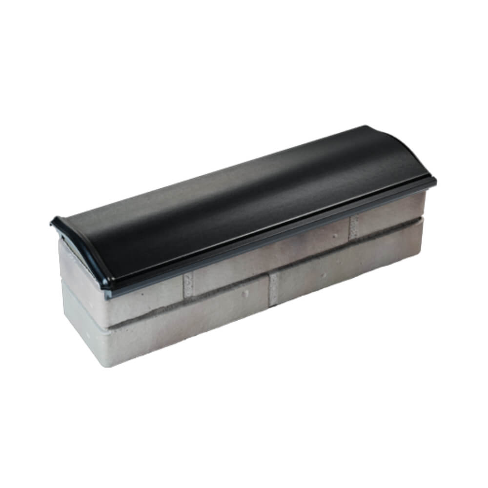 Парапет Zking Монблан Черный посадка на 0.5 кирпича (130мм) в Норильске фото