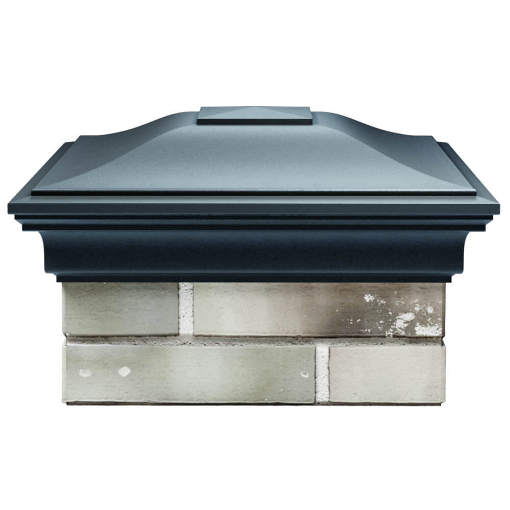 Колпак Zking Монблан Серый на столб 1.5х1.5 кирпича (385х385мм) Норильск фото