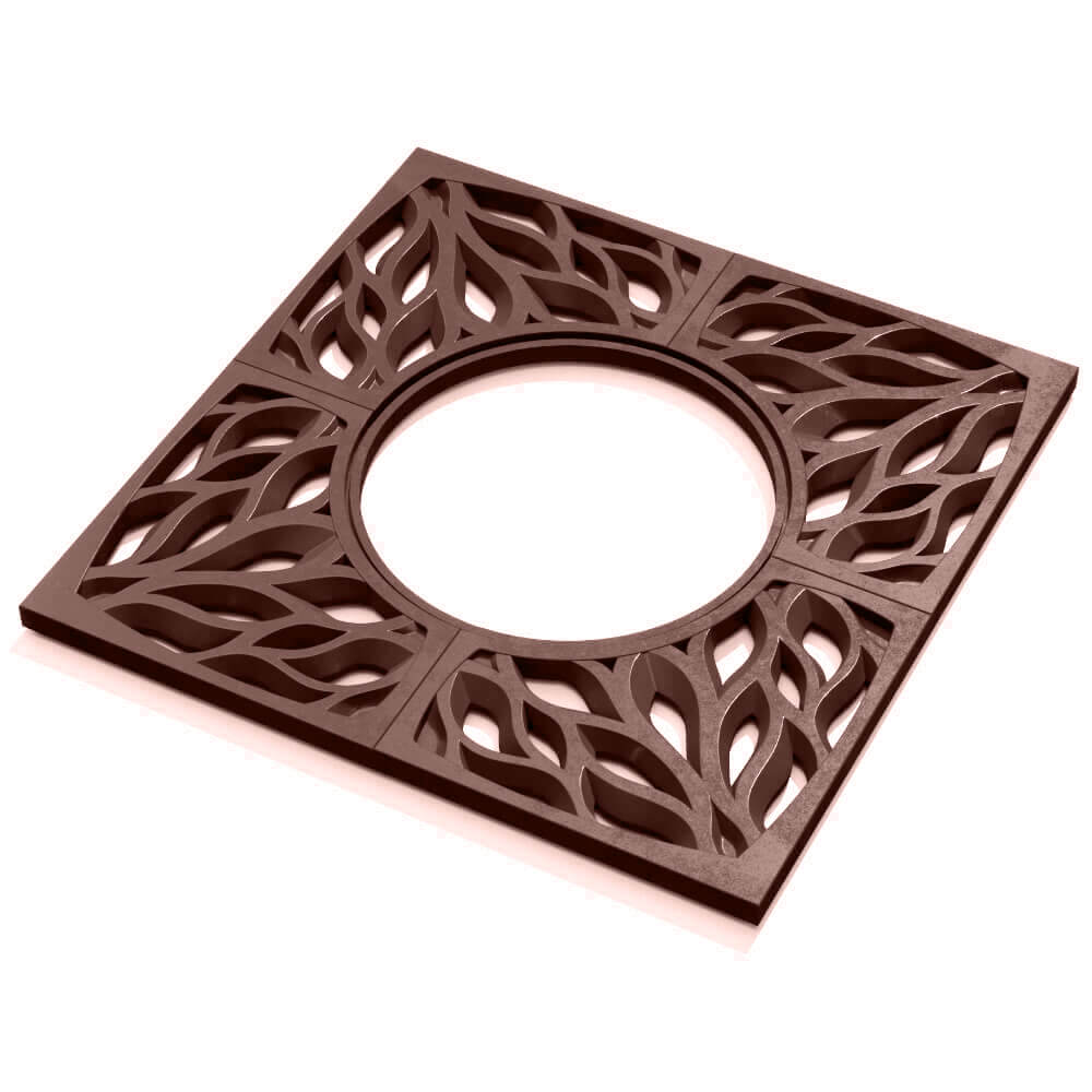 Приствольная решетка для дерева ZKING CRUST 1.2х1.2м Коричневая в Норильске фото