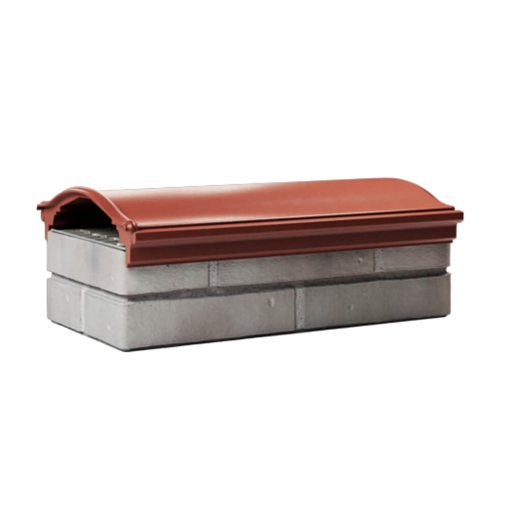 Парапет Zking Монблан Красный посадка на 1 кирпич (200/225/255мм) Норильск фото