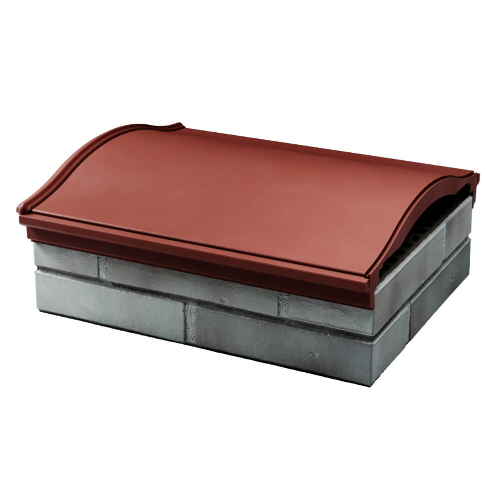 Парапет Zking Монблан Красный посадка на 1.5 кирпича (355/385мм) в Норильске фото