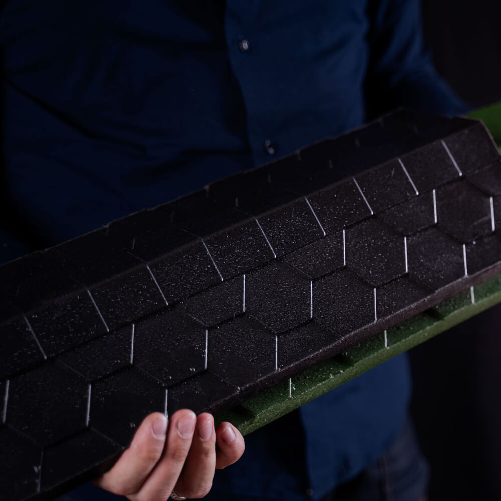 Парапет Zking Эверест Черный с посадкой на 1 кирпич (200/225/255мм) в Норильске фото