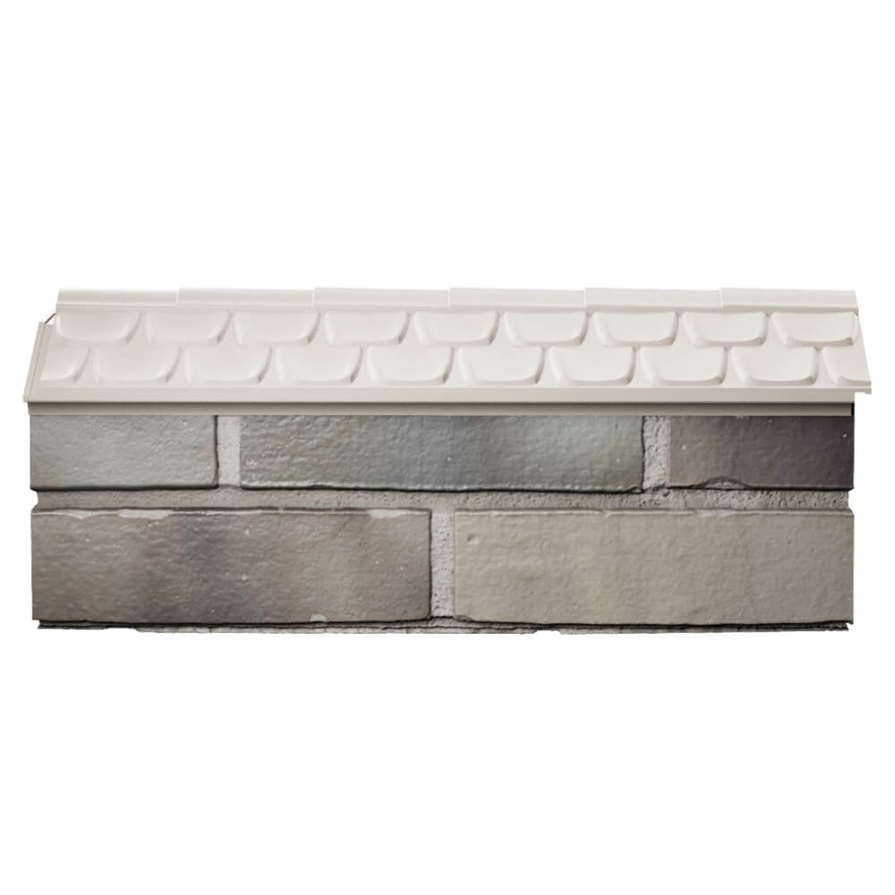 Парапет Zking Эльбрус Бежевый с посадкой на 0.5 кирпича (130мм) в Норильске фото