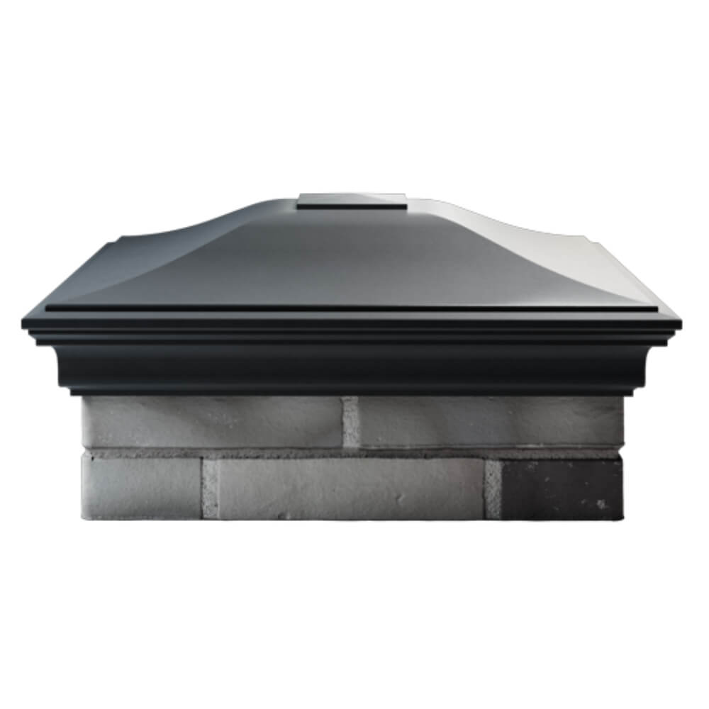 Колпак Zking Монблан Серый на столб 2х2 кирпича (515х515мм) в Норильске фото