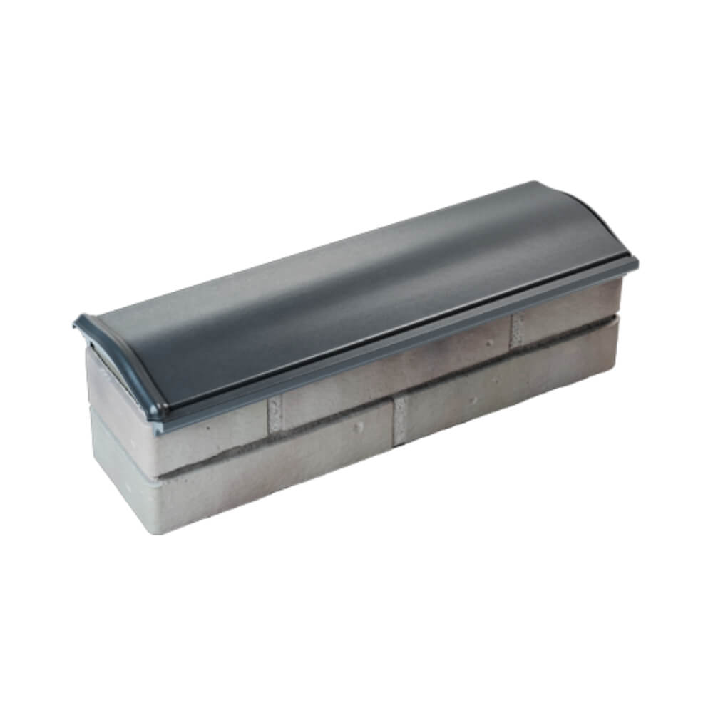 Парапет Zking Монблан Серый посадка на 0.5 кирпича (130мм) в Норильске фото