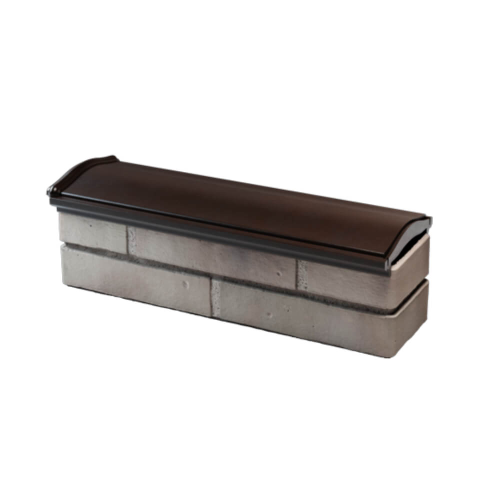 Парапет Zking Монблан Коричневый посадка на 0.5 кирпича (130мм) в Норильске фото