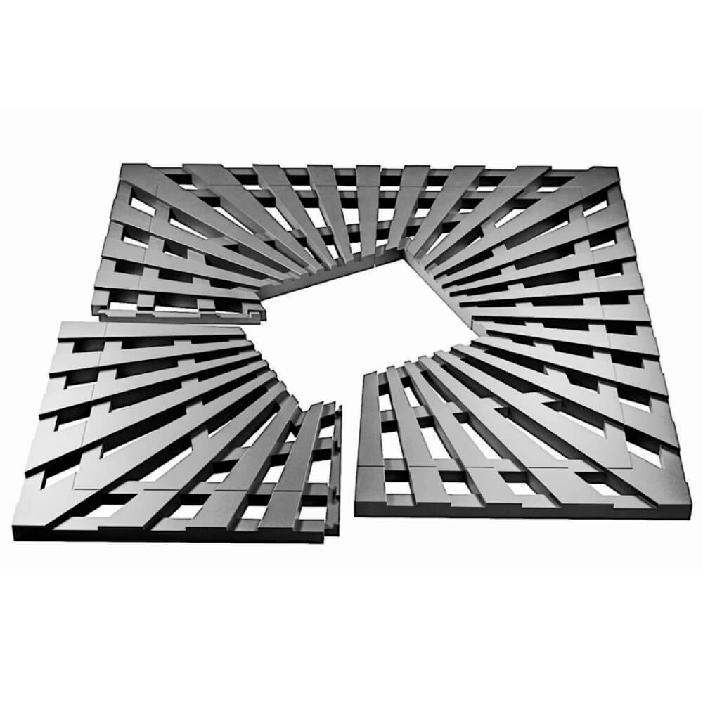 Приствольная решетка для дерева ZKING ATMOSPHERE 1.2х1.2м Серая в Норильске фото