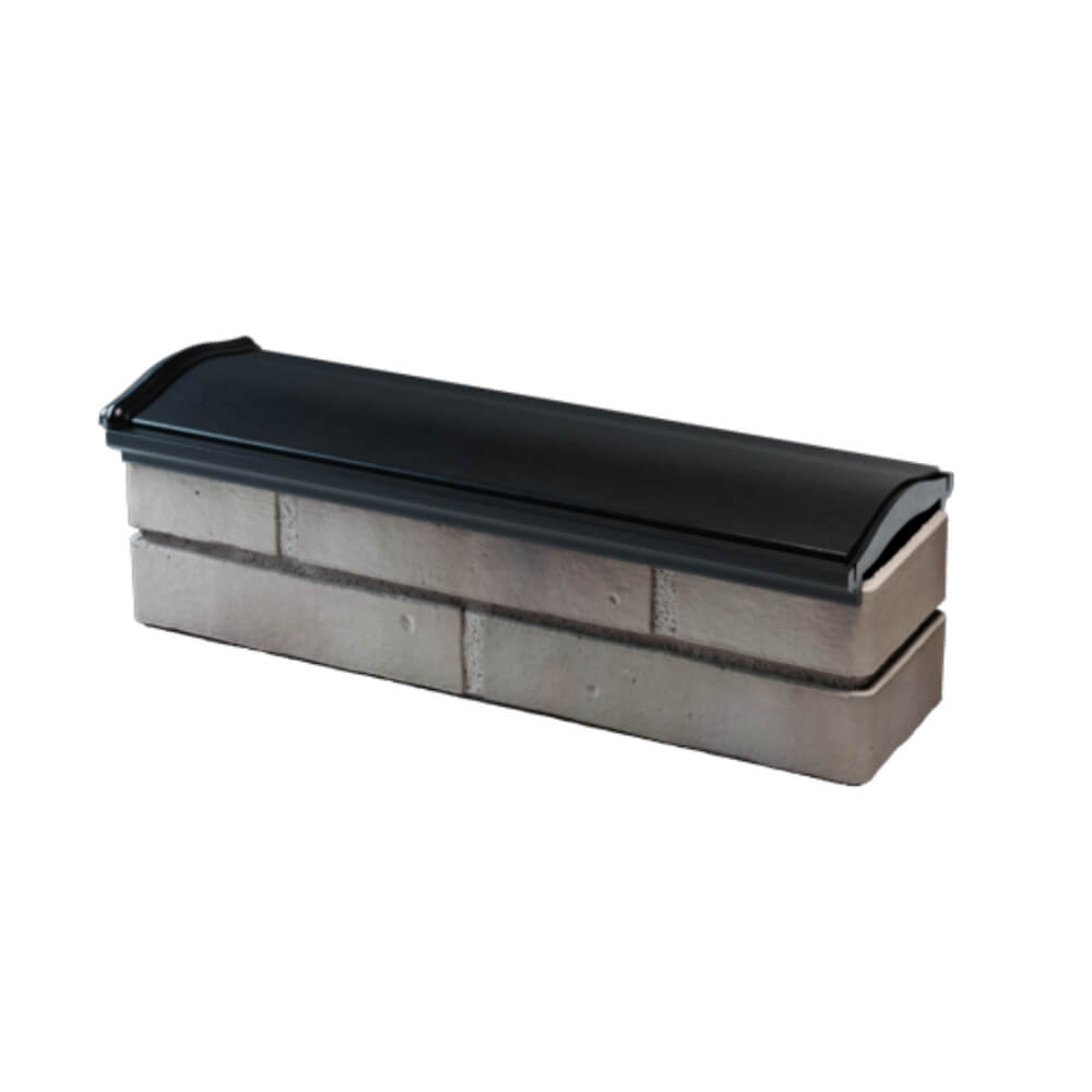 Парапет Zking Монблан Черный посадка на 0.5 кирпича (130мм) в Норильске фото