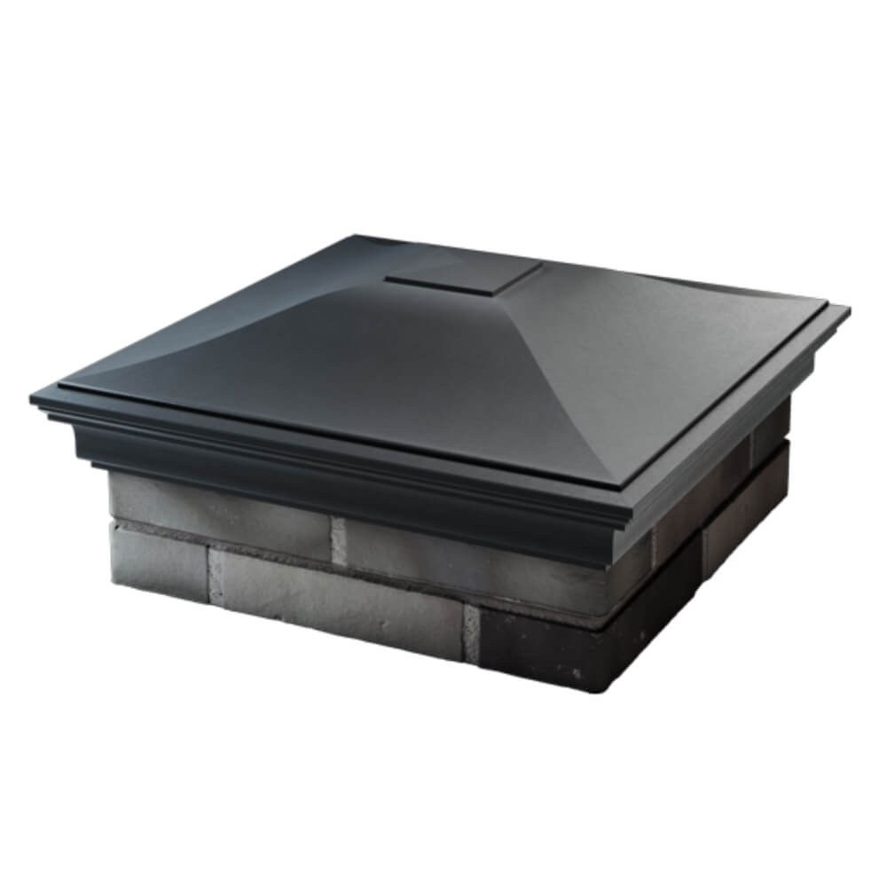 Колпак Zking Монблан Серый на столб 2х2 кирпича (515х515мм) в Норильске фото