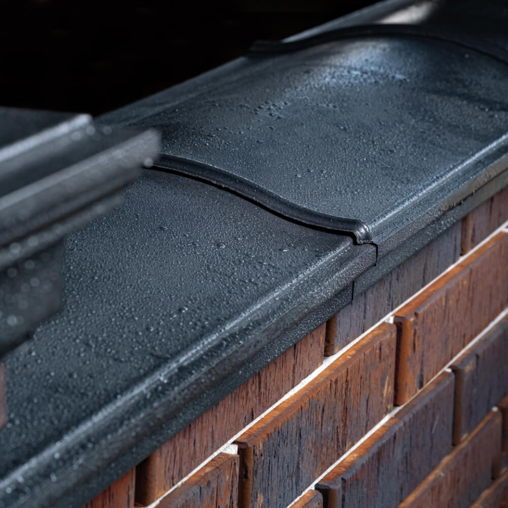 Парапет Zking Монблан Черный посадка на 0.5 кирпича (130мм) в Норильске фото