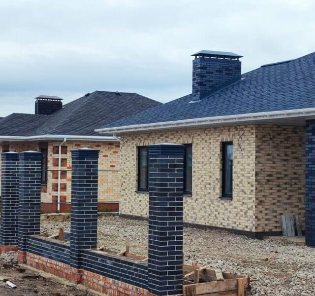 Колпак Zking Бона ХайТек Серый на столб 1.5х1.5 кирпича (385х385мм) в Норильске фото