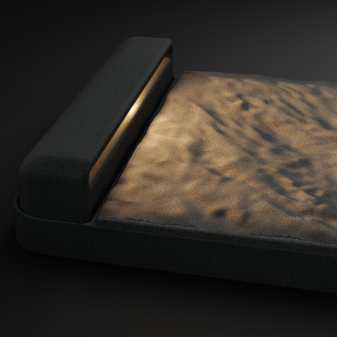 LED Светильник для шаговой плиты STONE Графитовый Серый 330х75х98мм Норильск фото