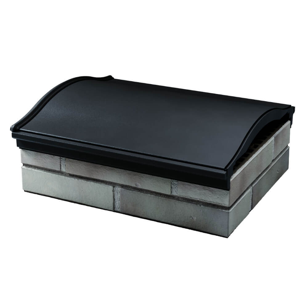 Парапет Zking Монблан Черный посадка на 1.5 кирпича (355/385мм) в Норильске фото