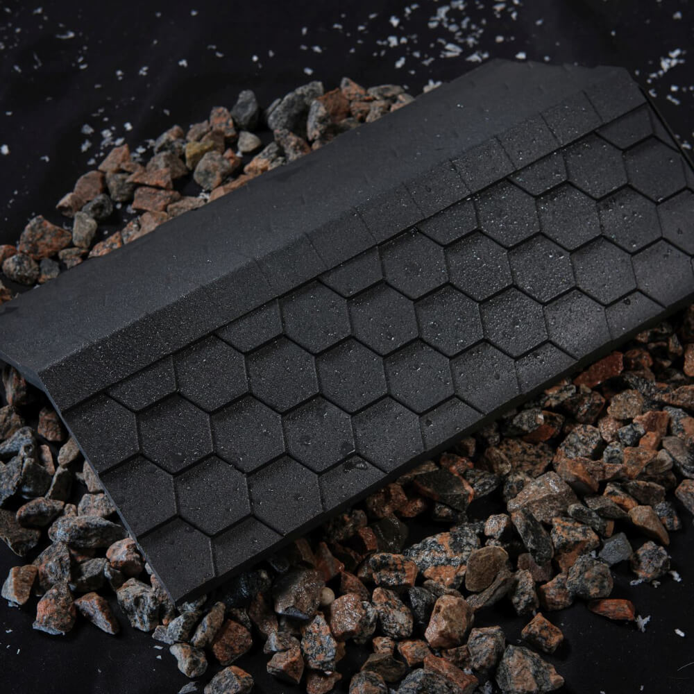 Парапет Zking Эверест Черный с посадкой на 1 кирпич (200/225/255мм) в Норильске фото